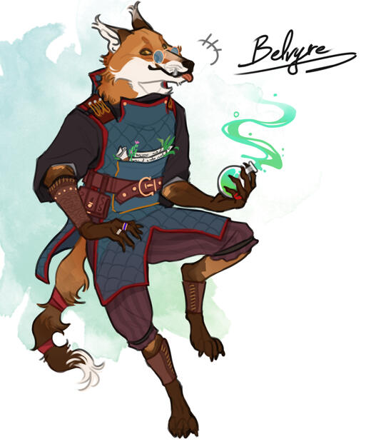 Belvyre the Alchemist - final concept