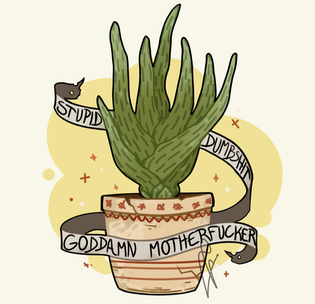 Moody Succulent 1